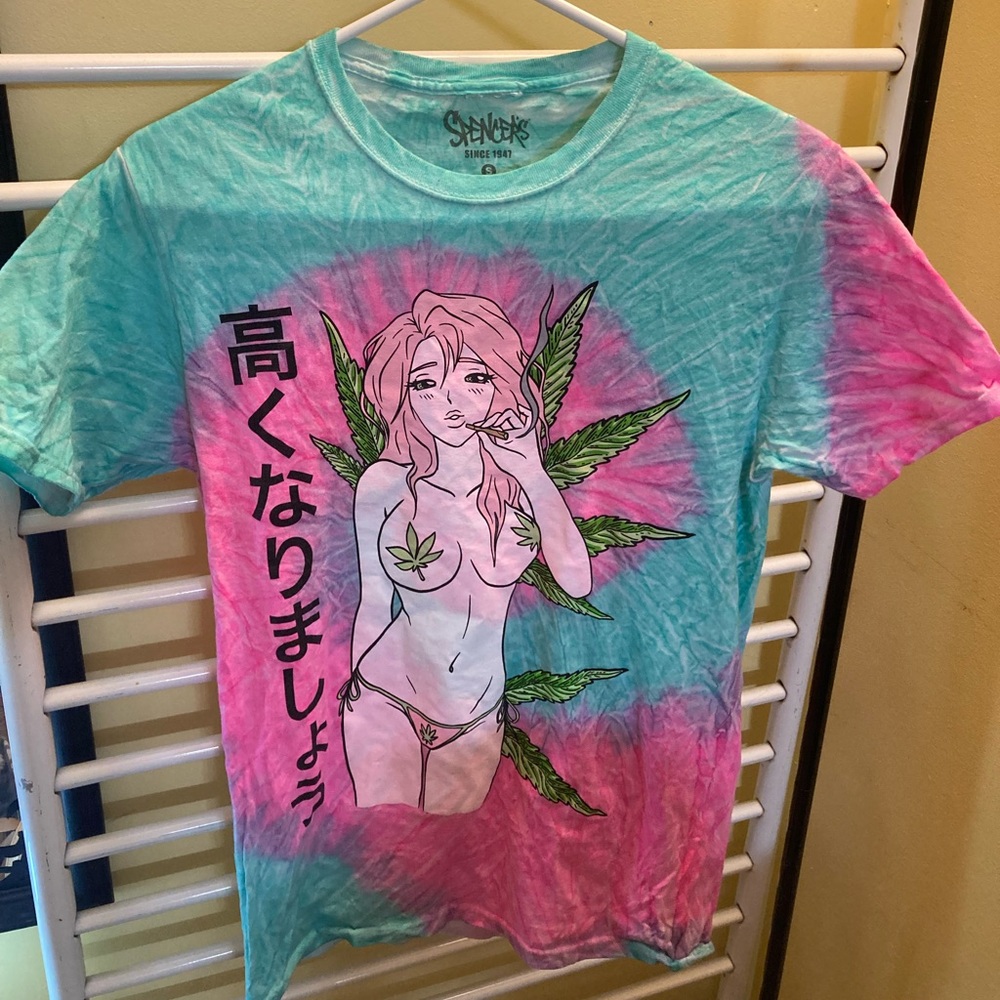 Anime Hentai 4/20 Tie Dye Shirt